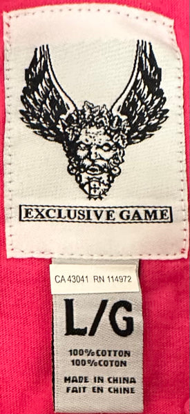 *EXCLUSIVE GAME* (HOT PINK) GOLF SHIRT