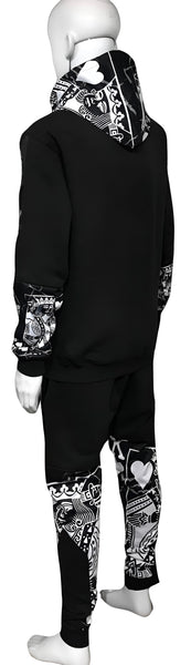 ^KING OF HEARTS^ LUXURY JOGGER SWEATSUITS (CUT & SEW) (EMBROIDERED LOGOS)