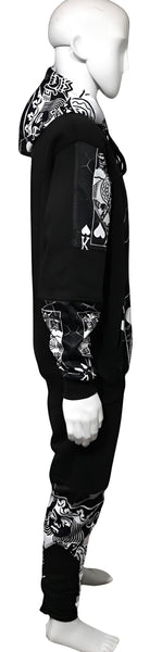 ^KING OF HEARTS^ LUXURY JOGGER SWEATSUITS (CUT & SEW) (EMBROIDERED LOGOS)