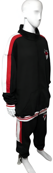 ^CHI-TOWN BULLIES^ LUXURY TRACK SUITS (CUT & SEW) (EMBROIDERED LOGOS)