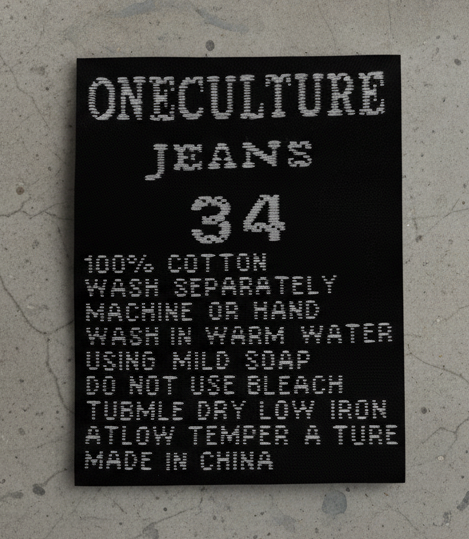 *ONE CULTURE* ~MOTO STYLE~ •RIPPED DENIM JEANS•