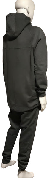 ^COTTON BEST^ (DARK GREY) LONG BODY TRACKSUITS (HIGH GRADE COTTON BLENDS)