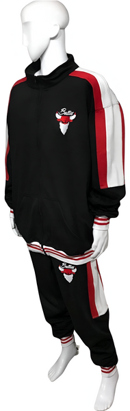 ^CHI-TOWN BULLIES^ LUXURY TRACK SUITS (CUT & SEW) (EMBROIDERED LOGOS)