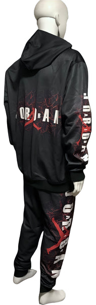 ^JUMPMAN^ FULL SWEATSUITS (HOODED) (FLEECY SOFT LINED)