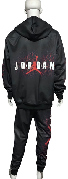 ^JUMPMAN^ FULL SWEATSUITS (HOODED) (FLEECY SOFT LINED)