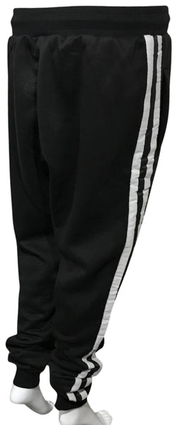 ^GVCC!^ (BLACK) LUXURY EMBROIDERED JOGGER SWEATPANTS