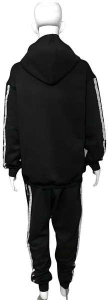 ^GVCC!^ (BLACK) LUXURY EMBROIDERED SWEATSUITS