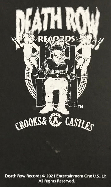 ^CROOKS & CASTLES^ (BLACK-GOLD) DEATH ROW *CORE JOGGERS* (COLLABS)