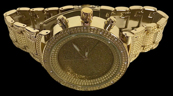 *CB* GOLD STAINLESS STEEL WATCHES FOR MEN BY CB JEWELRY