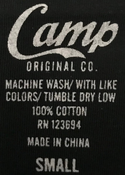 ^CAMP CLOTHING CO.^ *SAVAGE* 3D FOIL PRINT ACID WASH PULLOVER HOODIES